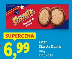 Lidl Ciastka Dumle Fazer oferta