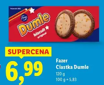 Lidl Ciastka Dumle Fazer oferta