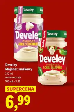 Lidl Majonez smakowy, różne rodzaje Develey oferta