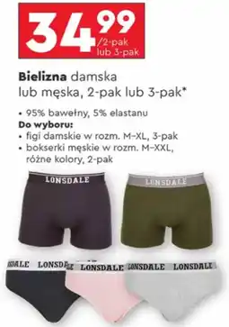 Biedronka Bielizna Lonsdale oferta