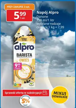 E.Leclerc Napój owsiany Alpro Barista oferta