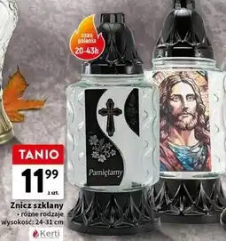 Intermarche Znicz szklany Kerti oferta