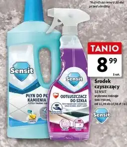 Intermarche Płyn do płytek kamienia i pcv czyści trudne zabrudzenia Sensit oferta