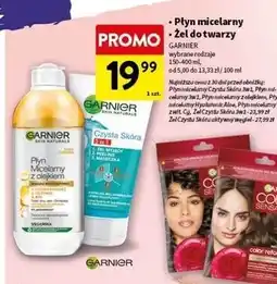 Intermarche Żel oczyszczający z aktywnym węglem Garnier Czysta Skóra Active oferta