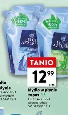 Intermarche Mydło w płynie antybakteryjne mięta i limonka Felce Azzurra oferta