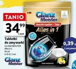 Intermarche Tabletki do zmywarki lemon Glanzmeister All In 1 oferta