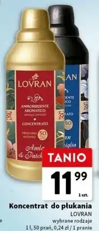 Intermarche Płyn do płukania argan & vaniglia Lovran oferta