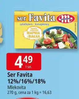 E.Leclerc Ser sałatkowo-kanapkowy 12 % Mlekovita Favita oferta