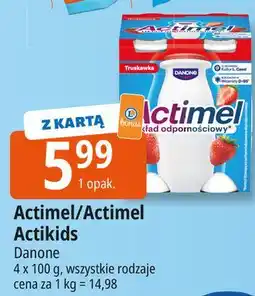 E.Leclerc Jogurt truskawka Danone Actimel oferta