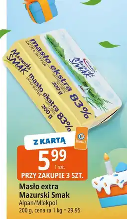 E.Leclerc Masło ekstra Mazurski Smak oferta