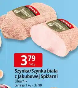 E.Leclerc Szynka z jakubowej spiżarni biała Olewnik oferta