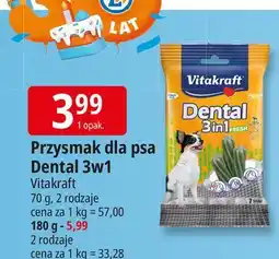 E.Leclerc Przysmak dental stick Vitakraft oferta