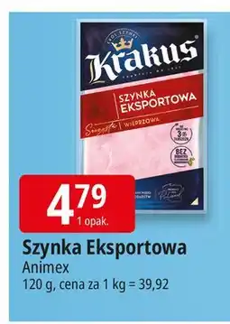 E.Leclerc Szynka eksportowa Krakus Animex oferta