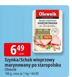 E.Leclerc Schab wieprzowy marynowany po staropolsku Olewnik oferta