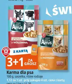 E.Leclerc Karma dla psa wołowina Wiodąca Marka Tous Mes Amis oferta