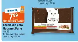 E.Leclerc Karma dla kota chef's recipes Purina Gourmet A La Carte oferta