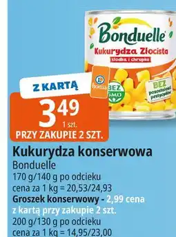 E.Leclerc Groszek konserwowy Bonduelle oferta