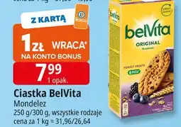 E.Leclerc Ciastka zbożowe owoce leśne Belvita oferta
