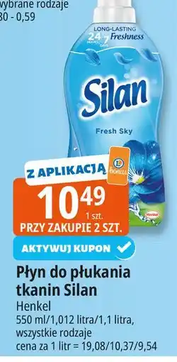 E.Leclerc Płyn do płukania fresh sky Silan oferta