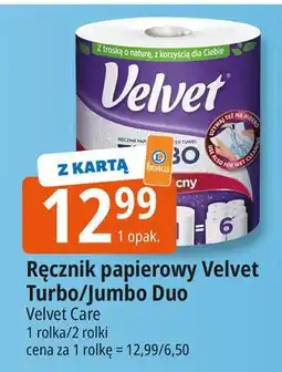 E.Leclerc Ręcznik papierowy duo Velvet Jumbo oferta