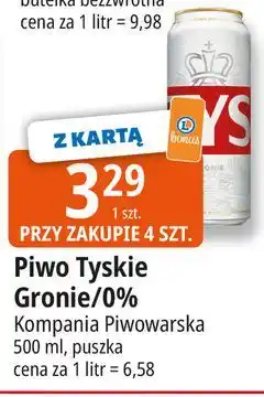 E.Leclerc Piwo Tyskie Gronie oferta