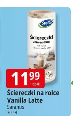 E.Leclerc Ściereczki kuchenne na rolce vanilla latte Stella Pack oferta