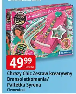 E.Leclerc Zestaw crazy chic syrenka Clementoni oferta