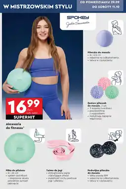 Biedronka Piłeczka podwójna do masażu Spokey oferta