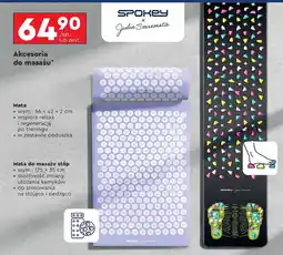 Biedronka Mata do masażu stóp 175 x 35 cm Spokey oferta
