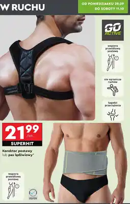 Biedronka Pas lędźwiowy Go Active oferta