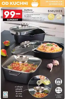 Biedronka Brytfanna okrągła 3.9 l Smukee oferta
