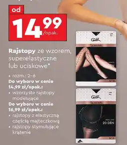 Biedronka Rajstopy damskie 20 den Gatta oferta