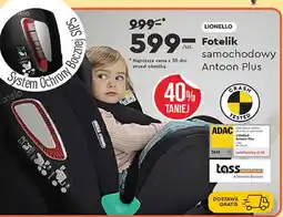 Biedronka Fotelik samochodoyw antoon plus Lionello oferta