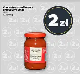Netto Koncentrat pomidorowy Tradycyjny Smak oferta