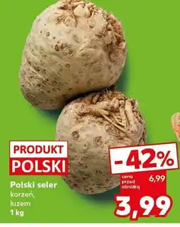 Kaufland Seler polski - korzeń luzem 1 kg Kaufland oferta