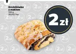 Netto Drożdżówka z makiem Netto oferta