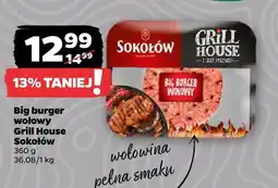 Netto Big burger wołowy Grill House 360g Sokołów oferta
