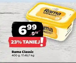 Netto Margaryna Rama Classic 600 g oferta