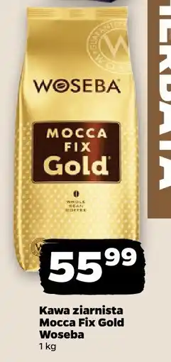 Netto Kawa ziarnista Mocca Fix Gold Woseba 1kg oferta