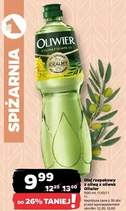 Netto Olej rzepakowy z oliwą z oliwek Oliwier oferta