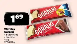 Netto Wafelek Góralki 45 g z czekoladą oferta