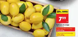 Biedronka Cytryna na wagę Biedronka oferta