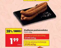 Biedronka Kiełbasa podwawelska Biedronka oferta