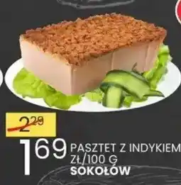 Wafelek Pasztet z indykiem 100g Sokołów oferta