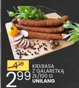 Wafelek Kiełbasa z galaretką 100g Unilang oferta