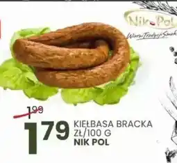 Wafelek Kiełbasa bracka 100g Nik Pol oferta