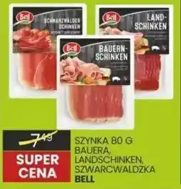 Wafelek Szynka 80g Bauer, Landschinken Schwarzwaldzka Bell oferta