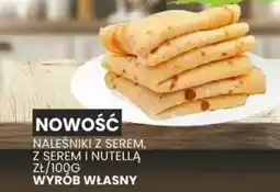 Wafelek Naleśniki z serem, z serem i nutella 100g wyrób własny oferta