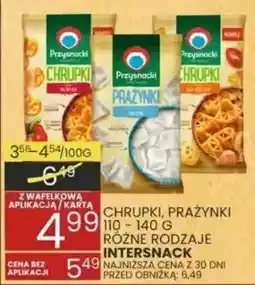 Wafelek Chrupki, prażynki 110-140 g różne rodzaje PRINGLES, PRZYSMAK ŚLĄSKI oferta