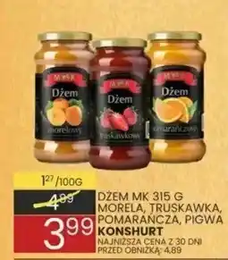 Wafelek Dżem mk 315 g morela, truskawka, pomarańcza, pigwa KONSURT oferta
